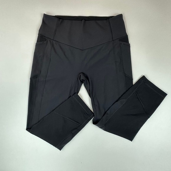 lululemon athletica Pants - Lululemon Size 12 Black All The Right Places Crop II *23" W6AMYS